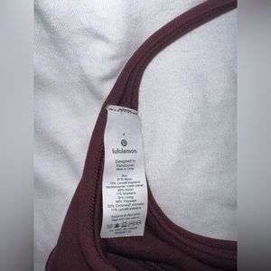 Lulu lemon sports bra